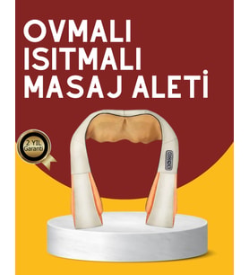 Kas Eklem Ağrılarına Ovmalı Isıtmalı Boyun Omuz Bel Masaj Aleti