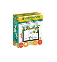 Ca Çocuk Puzzle 40 Parça İlk Çizimlerim - Hayvanlar