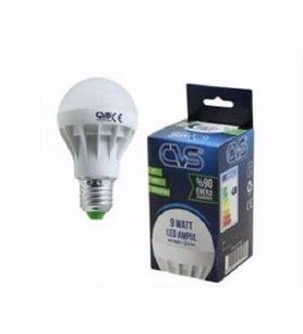 CVS  LED AMPUL 9W- 8 Adet