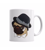 Pug Köpek 04 Kupa Bardak Porselen