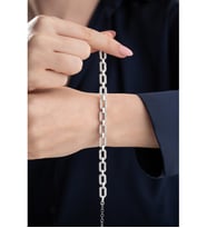 Saklı Takı 925 Ayar Gümüş Trend Bileklik