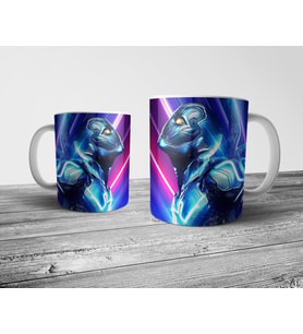 Pixxa Blue Beetle Kupa Bardak Model 3