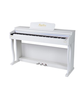 Jwin Sapphire SDP-215 Çekiç Aksiyonlu 88 Tuşlu Dijital Piyano - Beyaz