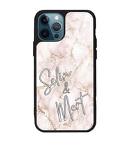 iPhone 11 Pro Max Uyumlu Gold Mermer Tasarımlı Glossy Telefon Kılıfı