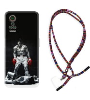 General Mobile GM 21 Pro GM 22 Pro Plus Kılıf Boyun Asklı Rasta Silikon Moon Baloon 1369