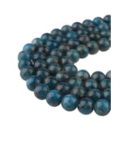 10 MM Apatit Taşı Dizi - DZ4097 (Mavi)