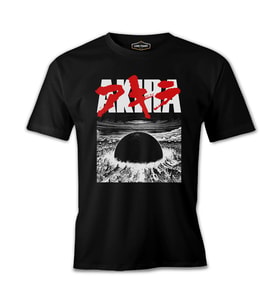 Akira - Explosion Siyah Erkek Tshirt