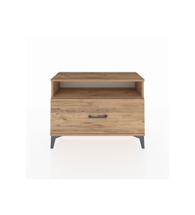 Arges Şifonyer Tek Raflı Tek Çekmeceli 88x30x64 Çam-Çam