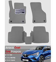 Renault Clio 5 Hatchback (2020-2025) Uyumlu EVA Paspas Tam Set – Birebir Uyum,Araca Özel Tasarım