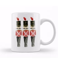 Christmas Nutcracker Soldiers Kupa Bardak Porselen