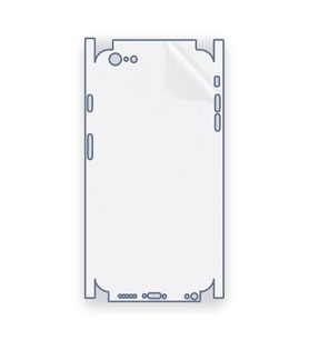 SChitec Apple iPhone 6 Uyumlu Fullbody Arka Kaplama Hidrojel Koruyucu Film