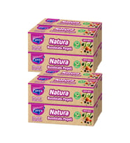 Natura Buzdolabı Poşeti Orta Boy 20'li 24 x 38 Cm Dörtlü Paket İki Paket