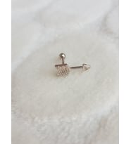 Tragus Küpe Piercing Çelik