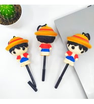 Squishy Jel Mürekkep Kalem Sevimli One Piece Luffy