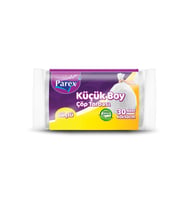 Güçlü Çöp Torbası Küçük Boy 30'lu 40 x 50 cm