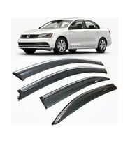 Vw Jetta 2011.2017 Mk6 Uyumlu 4.lü Kromlu Mugen Cam Rüzgarlıgı