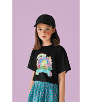 Tasarım Peppa Pig Baskılı Unisex Çizgi Film Çocuk Tişört (1-12 Yaş)