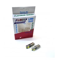 FEMEX Platinum Beyaz H21W BAY9S 10 Smd 3030 Chip Led Ampul FEMEX