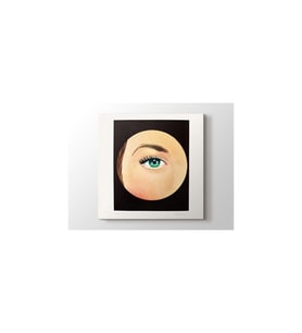 DBSanatevi Rene Magritte - L'oeil Tablo 60 X 60 Cm