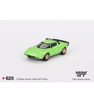 Mini GT Lancia Stratos HF Stradale Verde Chiaro - 625 (Çok Renkli)