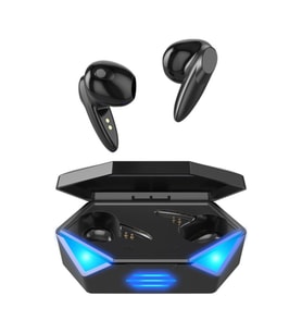 G20 Bluetooth Çift Mikrofonlu RGB Kulak İçi Oyuncu Kulaklığı Siyah