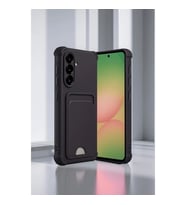 Samsung Galaxy A56 Kılıf Kelvin Kartvizitli Silikon - Bordo