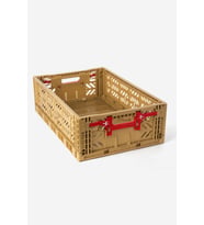 Maxibox Konforlu Kilit Gold Katlanabilir Kasa, Pratik ve Güçlü Depolama