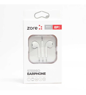 Zore EP5 Basıc Serisi 3.5mm Kulaklık (Beyaz)