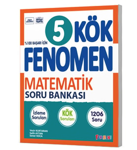FENOMEN 5.SINIF KÖK MATEMATİK SORU BANKASI