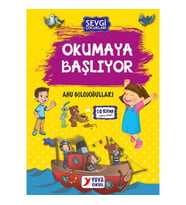 SEVGİ ÇOCUKLARI OKUMAYA BAŞLIYOR 10 KİTAP SET ( 1. SINIFLAR İÇİN)