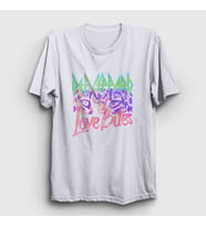 Presmono Unisex Beyaz Love Bites Def Leppard T-Shirt 550237tt