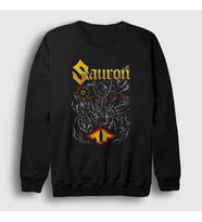 Presmono Unisex Siyah Sauron 2 Yüzüklerin Efendisi Lord Of The Rings Sweatshirt 487348tt