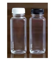 500ml, içecek şişesi, Boş Şişe, DEtox Şişesi, 12 adet, Beyaz kapaklı (Şeffaf)