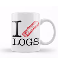 Twin Peaks I love Logs Kupa Bardak Porselen