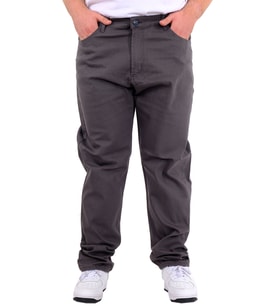 Mode XL Büyük Beden Erkek Gabardin 5Cep Doga Classic 22920 Antrasit