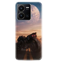 Vivo Y35 Kılıf Silikon Desen Özel Seri Motor 1621