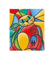 5001 KumT Cam Vitray - Glass Painting / +6 yaş