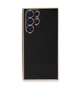 Samsung Galaxy S22 Ultra Kılıf Volet Silikon - Siyah