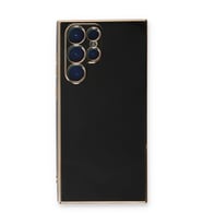 Samsung Galaxy S22 Ultra Kılıf Volet Silikon - Siyah