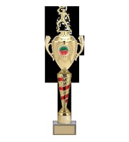 ODAK KUPA - Figürlü Kupalar - Masa Tenisi Erkek Figürlü Kupalar FG-084 B - 62 cm