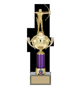 ODAK KUPA - Figürlü Kupalar - Okçu Figürlü Kupalar FG-060 C - 41 cm