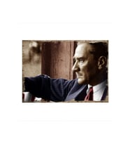 35cmX50cm Ahşap Tablo Mustafa Kemal ATATÜRK