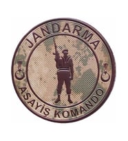 Jandarma Asayiş Komando 3D Tpu ARMA, Yeni Tip Cırtlı, standart Ölçü, (Çok Renkli)