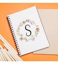 Baş Harf Tasarımlı Defter Kişiye Özel