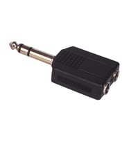 Ayt 6.3 Mm Stereo Erkek 6.3 Mm Stereo Dişi x 2 Çevirici Jack