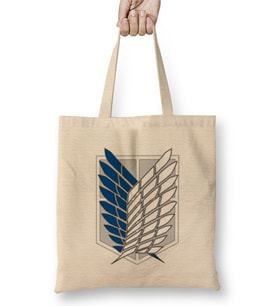 Attack On Titan Logo Bez Çanta Uzun Saplı