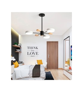Ahşap Detaylı Hanging Led Avize