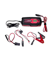 Grangos GBC10A 6V/12V 180Ah Akıllı Dijital Akü Şarj ve Bakım Cihazı (Kırmızı-Siyah)