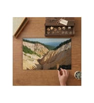 Romanya Paslı Çukur Tasarımı 240 parça Ahşap Puzzle Ahşap Kutuda MP07575