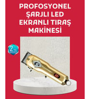1800 Mah Bataryalı Uzun Kullanım Süreli Şarjlı Tıraş Makinesi